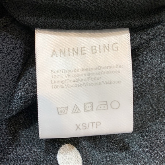 Anine Bing  Daisy Tiered Polka-dot Chiffon  Dress - Picture 4 of 8